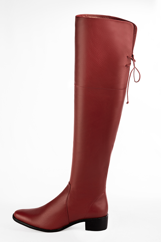 cuissarde cuir petit talon